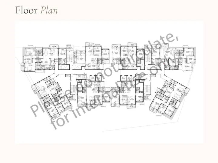 Floor plan 1 of Purva Codename Hennur